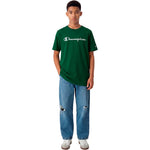 Champion SS Tee Kids T-Shirt Green 307322 GS559 zöld gyerek póló 307322GS559