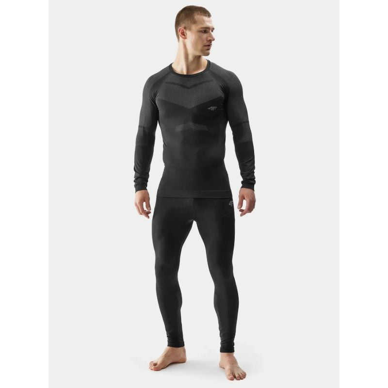 4F Men's seamless thermoactive underwear (TOP + BOTTOM) xxl/3xl fehérnemű 4FWAW26USEAM376-20S