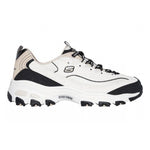 Skechers D'Lites Retro Rewind 150536-NTBK Natural/Black fekete utcai cipő