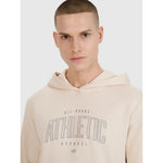 Men's sweatshirt with hood, open, 4F 4FRSS25TSWSM2201-12S kapucnis pulóver