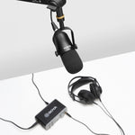 DC BOYA BY-DM500 Cardioid XLR Dynamic Microphone for Podcasts - fekete kiegészítő 304004-212850