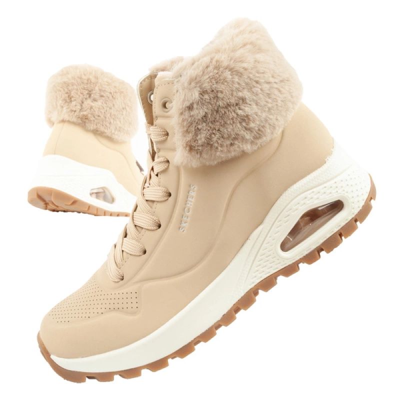 Skechers Uno Rugged Women's Insulated Winter Boots Brown General