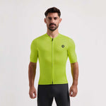 Rogelli DISTANCE men's t-shirt lime póló