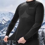 Meteor thermal underwear XL/XXLblack fekete férfi termoaktív ruha 16688