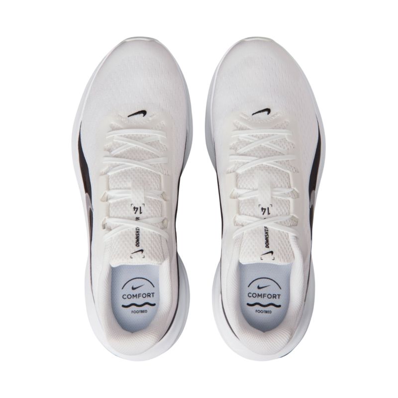 Nike Downshifter 14 Men's White and fekete cipő