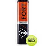 Dunlop Fort Clay Court Tennis Balls 4 pcs zöld labda 601613