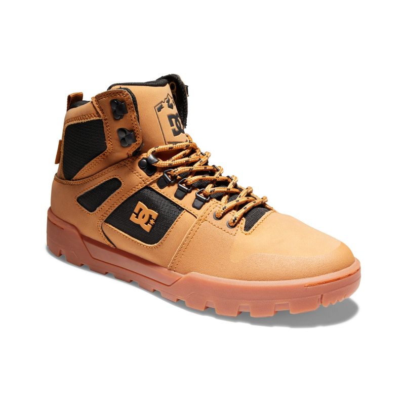 DC SHOES PURE HIGH TOP ADYB100018-WEA Leigh Beige bézs utcai cipő