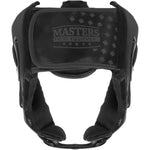 MASTERS FIGHT EQUIPMENT MASTERS KT-GLOSS Boxing Helmet Black s/m védőfelszerelés 02454-01S/M