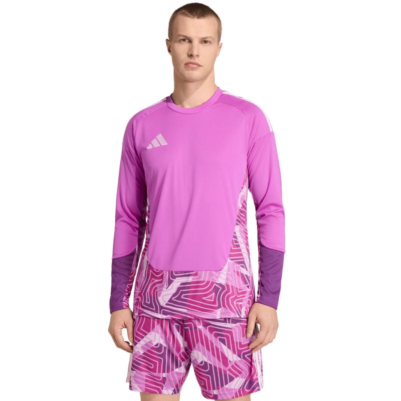 Adidas Men's Tiro 26 Competition Goalkeeper Jersey Long Sleeve Pink rózsaszín férfi póló KB5251