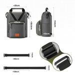 Rockbros H43 Backpack for Brompton Folding Bike - Gray szürke hátizsák