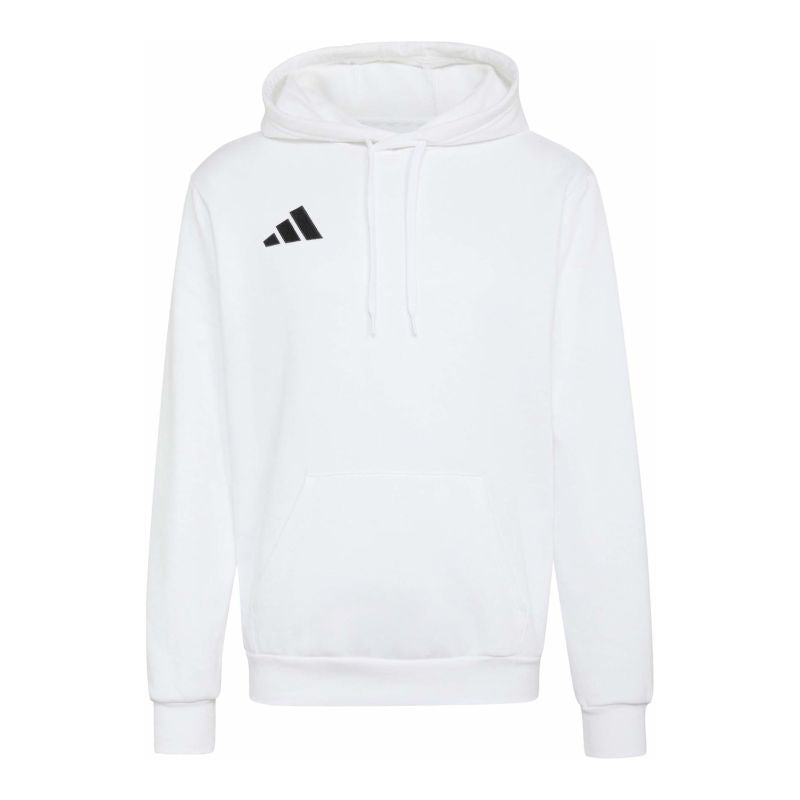 Men's adidas Entrada 26 Hoody JZ6579 fehér kapucnis pulóver