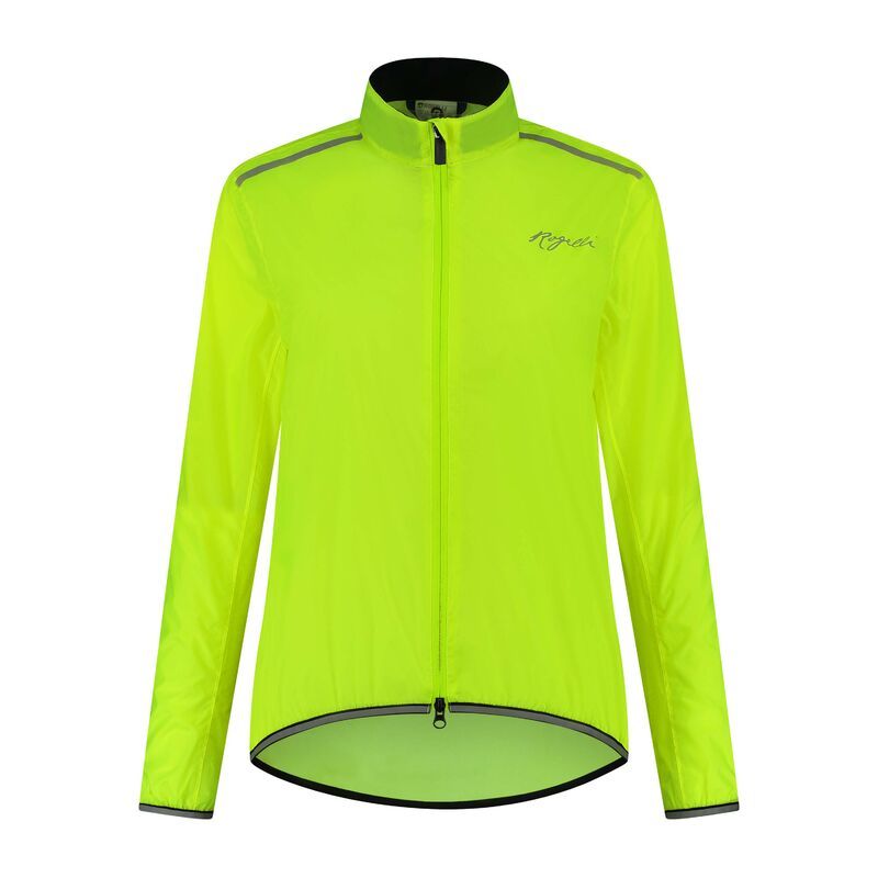 Rogelli women's raincoat ESSENTIAL fluor dzseki