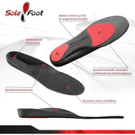 Inny SoleFoot Unisex Deluxe Edition SPORT DELUXE Insoles Kiegészítő fekete