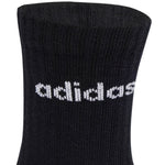 adidas Linear Crew Socks Cushioned 6 Pair Pack black JL6094 Ruházat