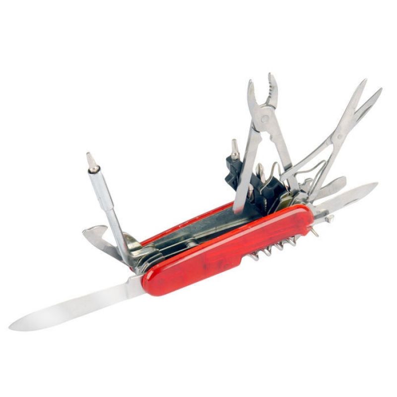 Meteor Multifunctional Pocket Knife piros medical accessories, knives, pocket knives, tourist equipment