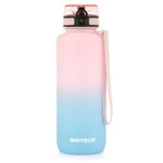 Meteor 1500 ml pink/blue sports bottle uniw water bottles, training equipment