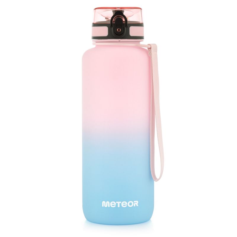 Meteor 1500 ml pink/blue sports bottle uniw water bottles, training equipment