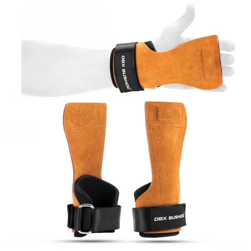 DBX Bushido Genuine leather gymnastics skins for strength training and CrossTraining training equipment
