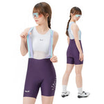 Rockbros TVI Women's Cycling with Bib and Pad Size L - Purple l \ fioletowy rövidnadrág 20210017008-211682