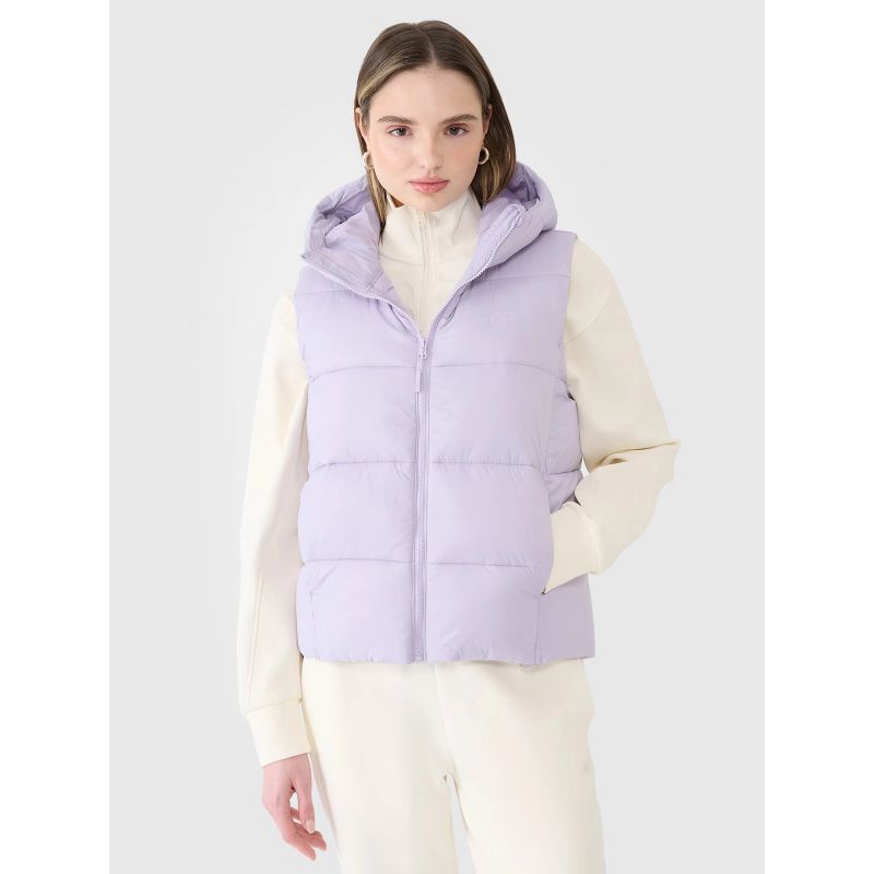 4f Women's down vest with synthetic filling 4FWSS25TVJAF183-52S Kiegészítő