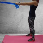 PROfit FITNESS LONG MEDIUM GUMA 200x15x0.45cm blue DK 2227 Edzőfelszerelés