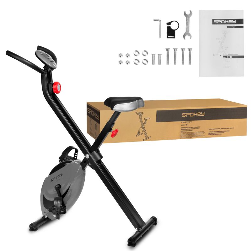 Spokey XFIT+ 941424 folding magnetic bike Edzőfelszerelés