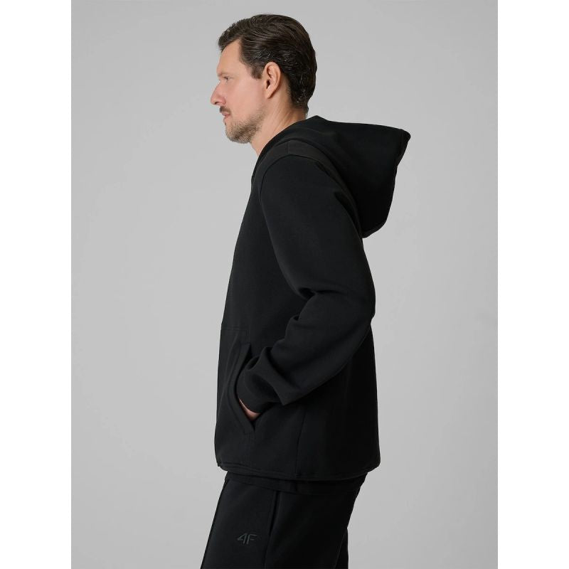Men's regular hooded sweatshirt 4F