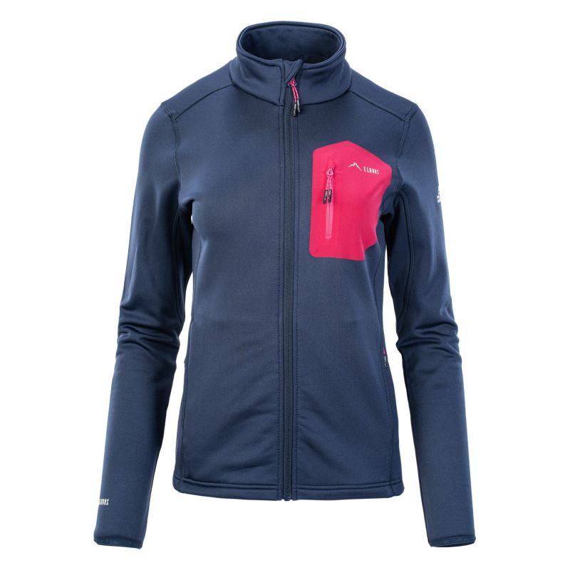 Elbrus Nomi Polaretec Sweatshirt W sötétkék pulóver