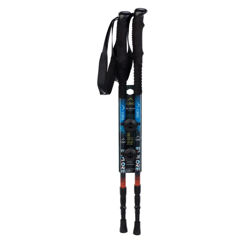 Elbrus Pokara trekking poles fekete sticks
