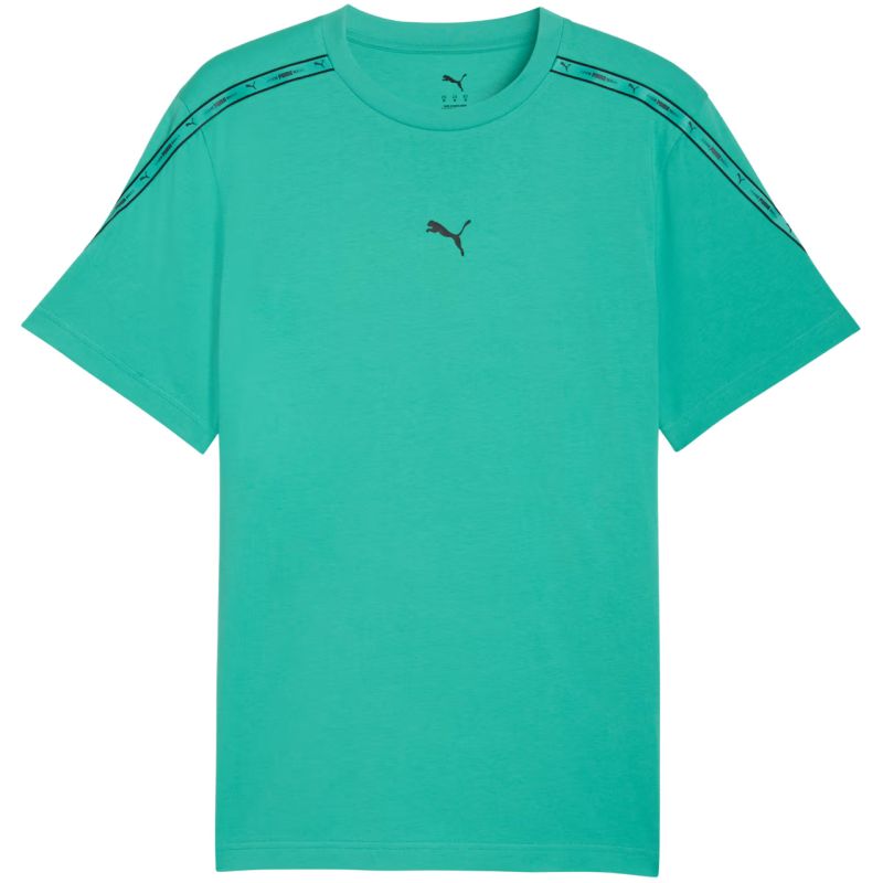 Men's Puma Tape Tee green 691693 zöld póló