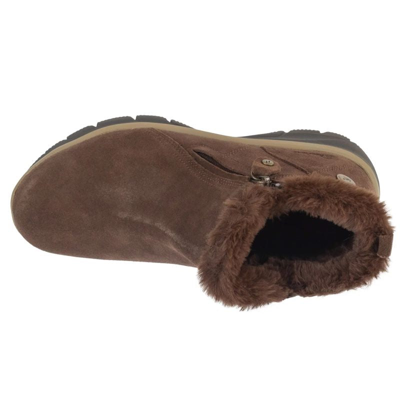 Skechers Easy Going – High Zip 2 Brown Size barna utcai cipő 168042-CHOC