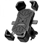 Rockbros 25210030001 Bicycle Phone Holder for Handlebars – Black fekete telefontartó Rockbros-25210030001