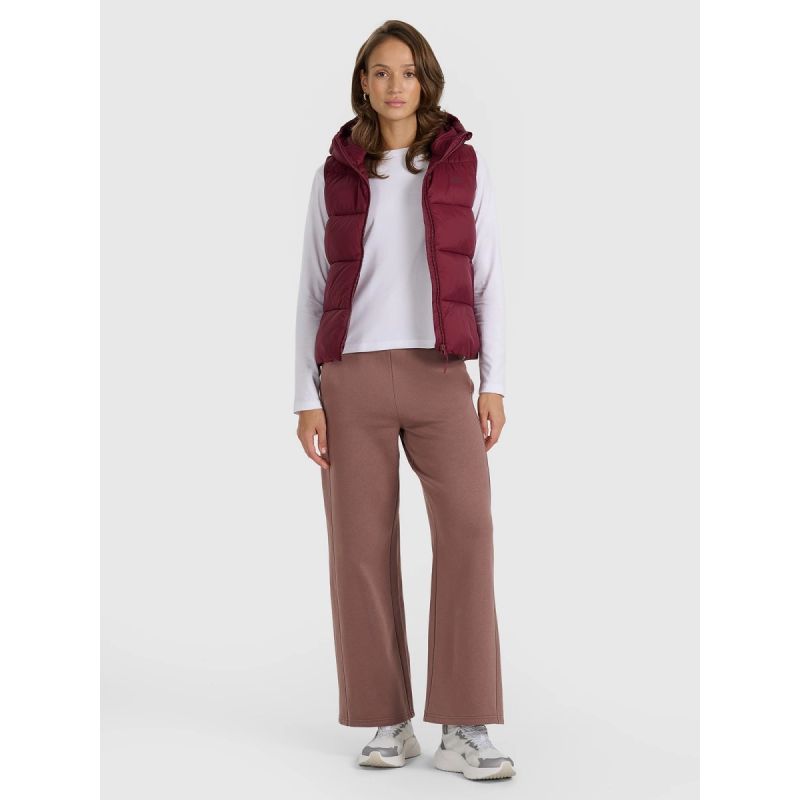 4f Women's down vest with synthetic filling 4FRAW25TVJAF326-60S Kiegészítő