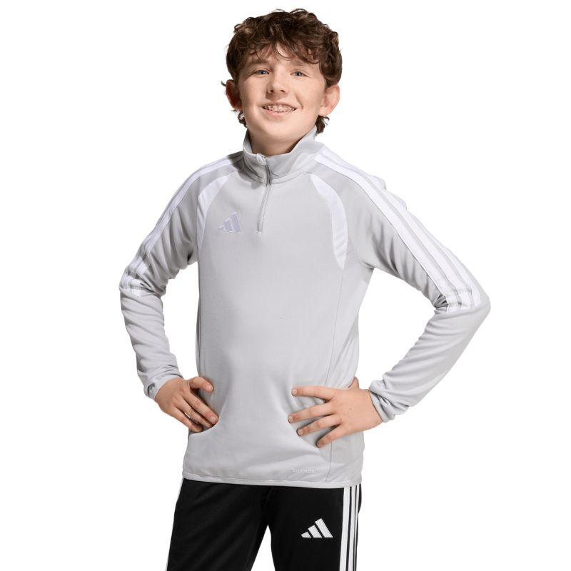 adidas Tiro 26 League Training Top Gray KC3695 Kids' Sweatshirt 104cm pulóver