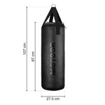 Meteor 12 kg punching bag, filled, training uniw training equipment, punching bags