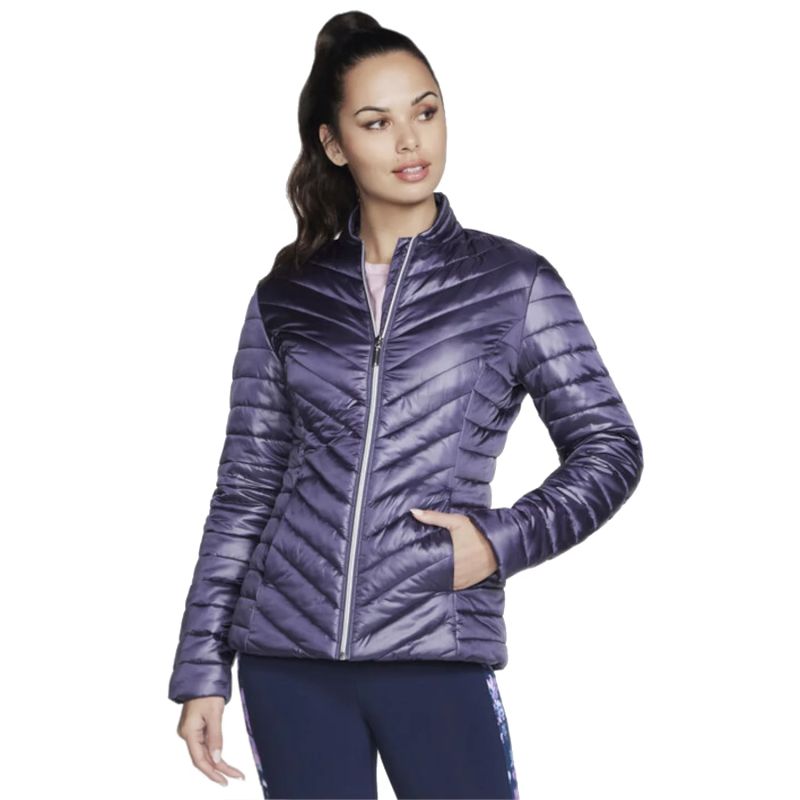 Skechers GO Shield Shine Jacket JA150-PRCC Purple L General