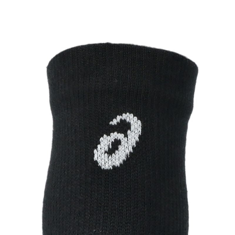 Asics Quarter Socks 3 Pairs Black 3033C299 fekete zokni