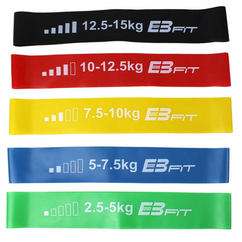 Inny Fitness Crosfit mini Band 5in1 EB FIT 1028842 exercise band set Kiegészítő színes
