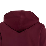 Adidas Essentials Hoodie for kids, bordó gyerek kapucnis pulóver KT3380