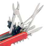 Meteor Multifunctional Pocket Knife piros medical accessories, knives, pocket knives, tourist equipment