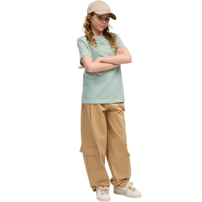 Puma ESS Centered Cat Logo Tee for Kids 692972 menta kapucnis pulóver 69297229