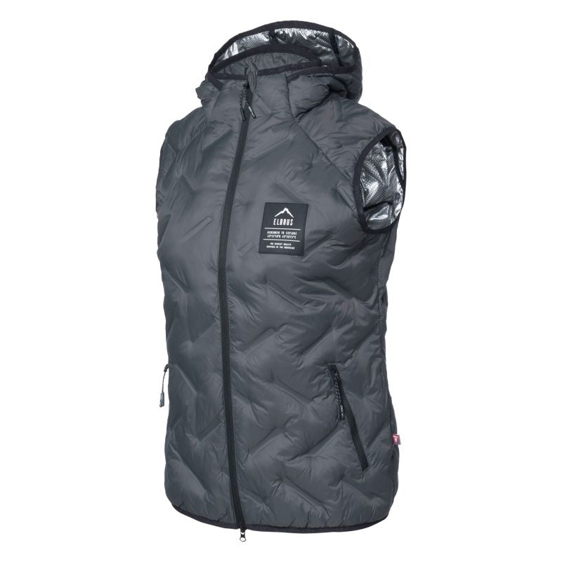 Elbrus Quilted Vest Huel Vest Primaloft W szürke vests