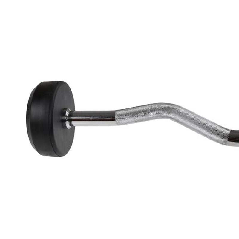 HMS Rubber-coated fixed barbell/bar GSL-10 10 kg póló 17-58-024