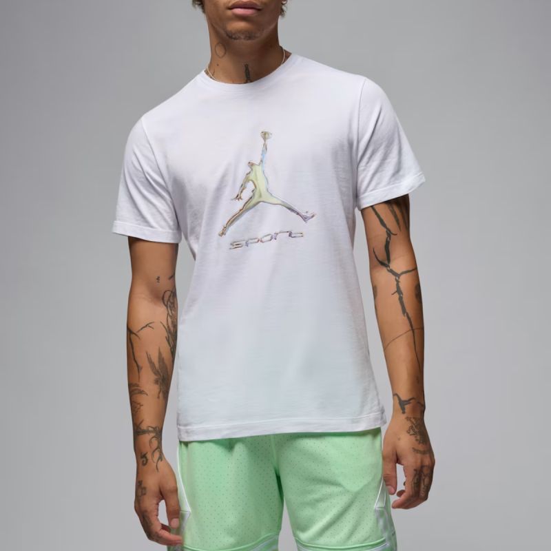 AIR Jordan Sport Men's Dri-FIT T-Shirt White - fehér póló