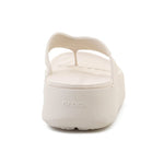 Crocs Gataway Platform Flip Stucco