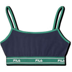 Fila Candelo Sports Bra Navy Blue and Green zöld sports bras