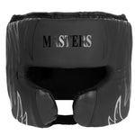MASTERS FIGHT EQUIPMENT KSTOP-BLACK-EAGLE boxing sparring helmet fekete védőfelszerelés 021121-01M