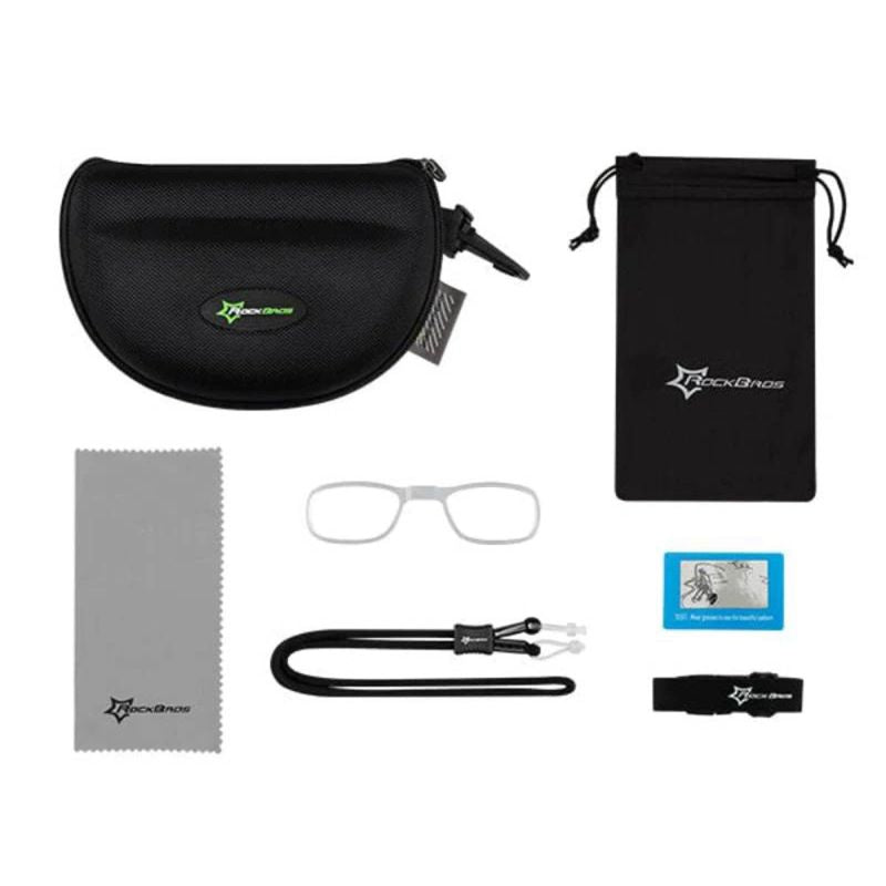 Rockbros 10141 photochromic UV400 cycling glasses - red czerwony glasses, training equipment