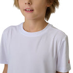 4F Boy's T-shirt FNK M1966 white 10S fehér póló 4FJWSS26TFTSM196610S