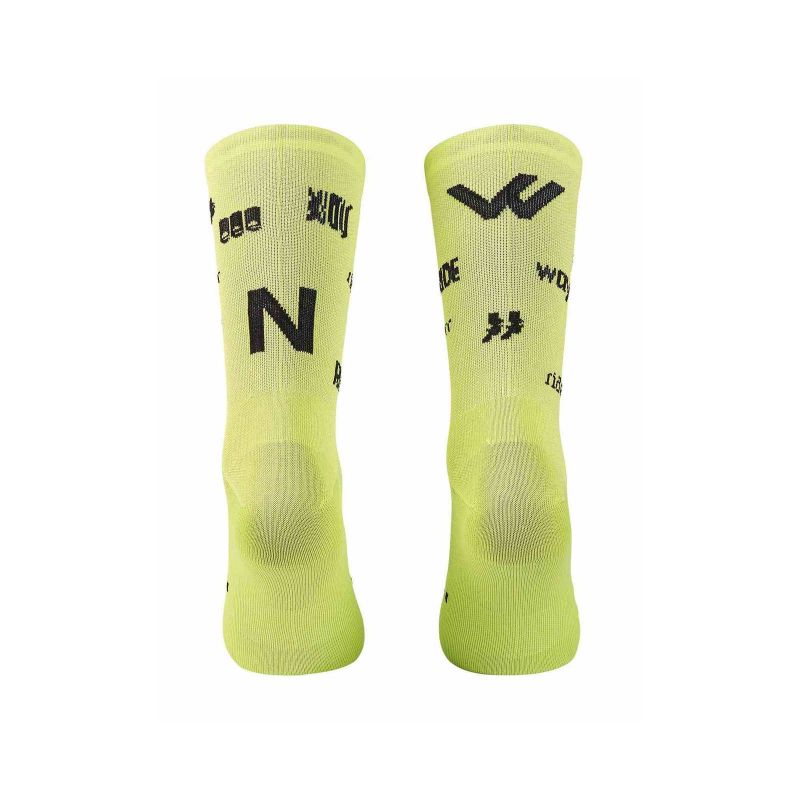 Northwave Type Sock Cycling Socks Yellow sárga zokni C89252102_67